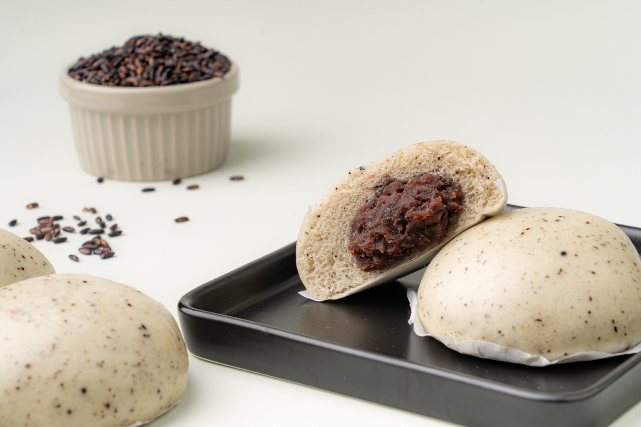 네니아 우리밀 흑미찐빵 400g(50g x 8개) 이미지 8