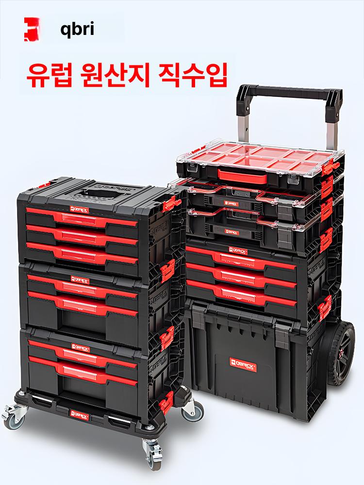 부품 정리함 상자 피스통 멀티 수납함 수납 부속 투명 전문가용 2단 서랍 - 상세 이미지 2