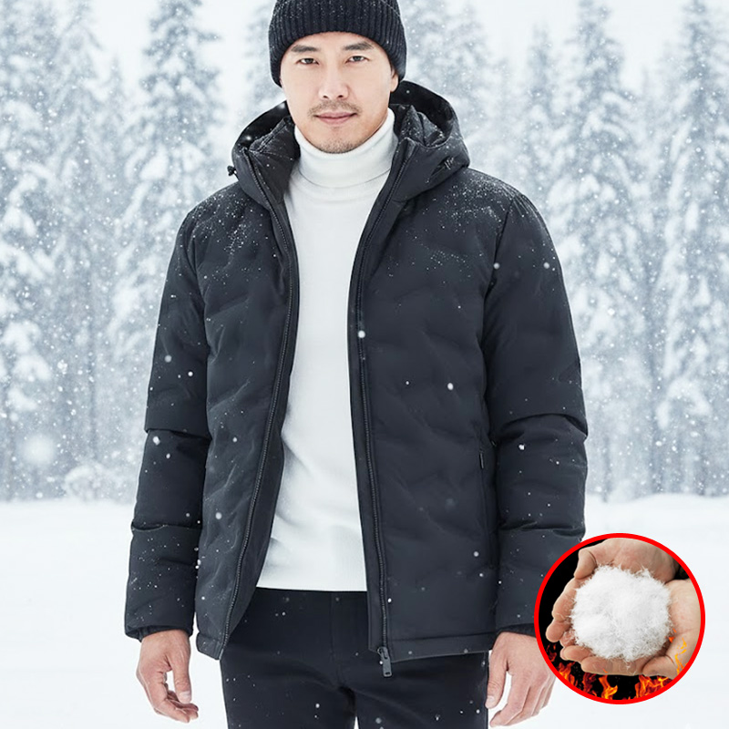 남자 겨울방한점퍼 아빠 사파리 야상 배달패딩 동계 방한 겨울용작업잠바 배달라이더돕바 오버핏 - 상세 이미지 4