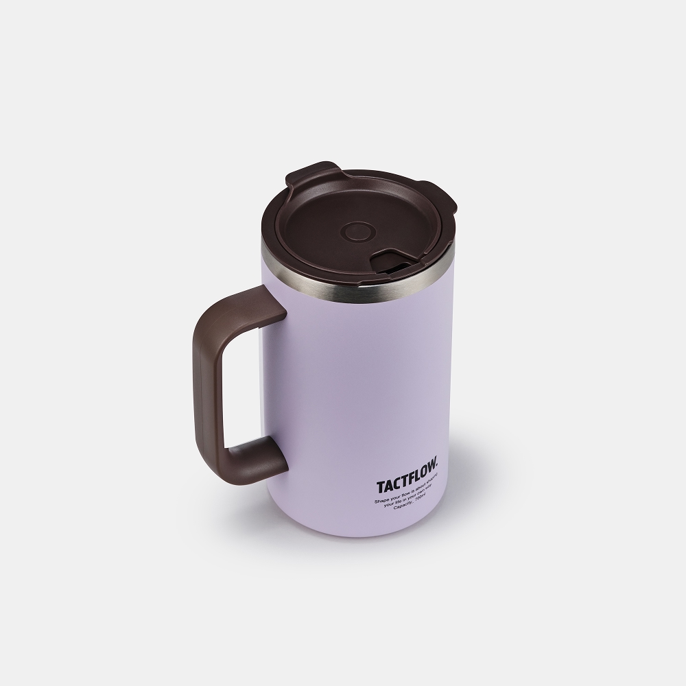 택플로우 머그 텀블러 700ml, 라벤더 - 상세 이미지 2