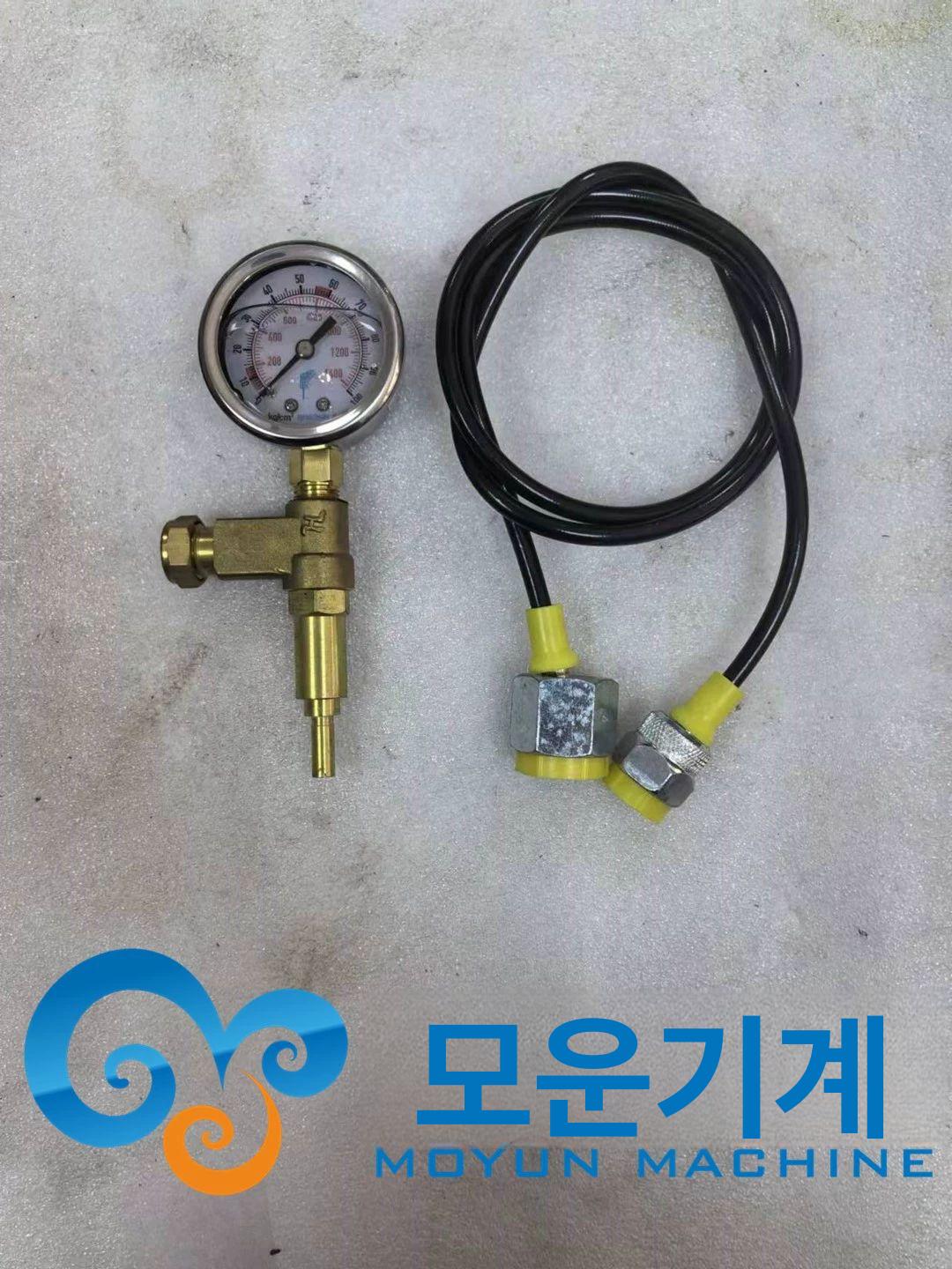 압력계 게이지 뿌레카 유압계 질소 키트 가스 충전 압력 충전키트 브레이커 테스트 - 상세 이미지 5