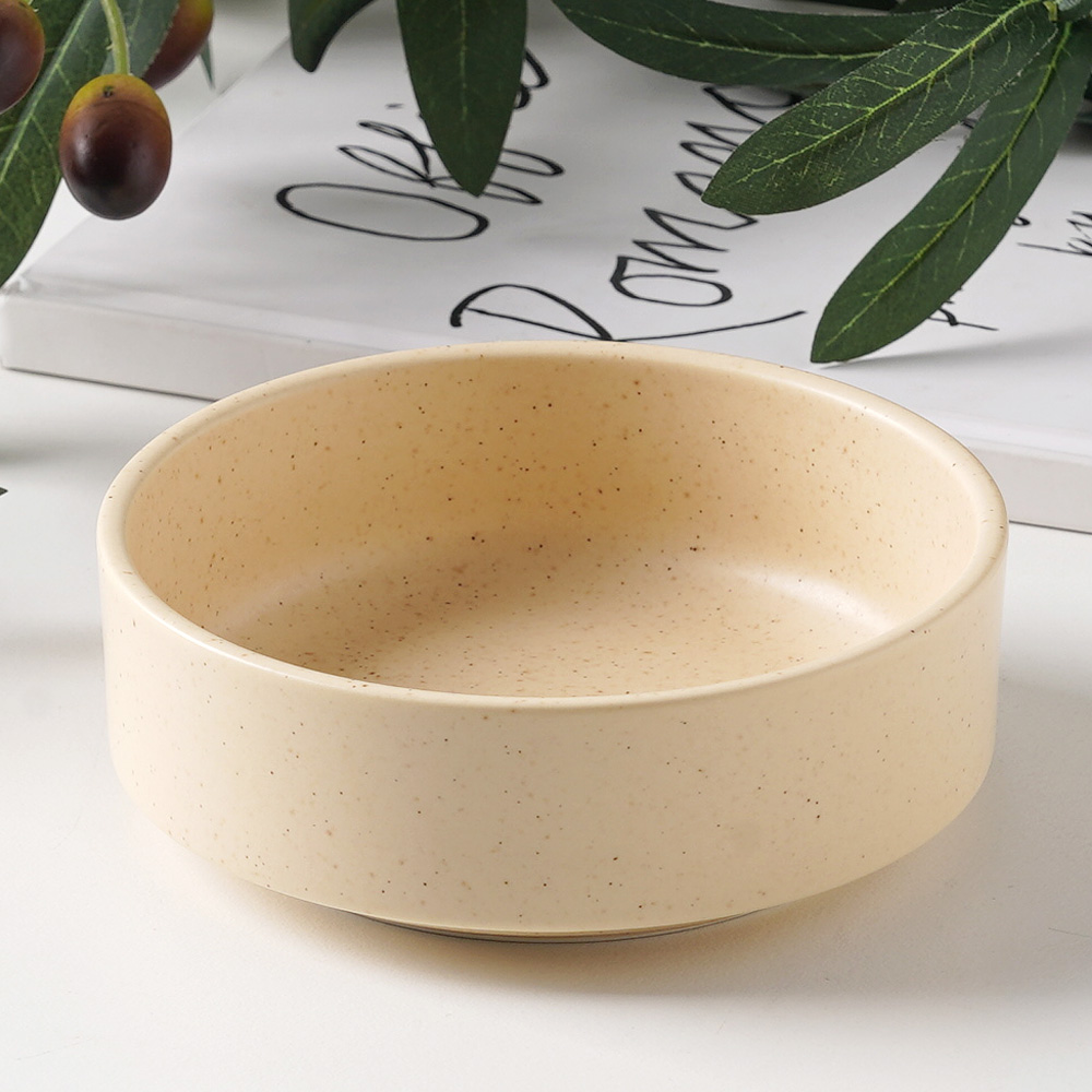 폴카 소스 그릇 도자기 간장 초장 와사비 종지 1개, 11.2cm, 베이지 - 상품 이미지