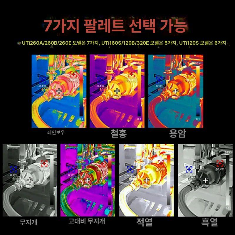 스마트폰 열화상 카메라 열감지기 휴대용 산업용 모바일 uti260a 플래그십 휴대용 가방 + 손전등 - 상세 이미지 3