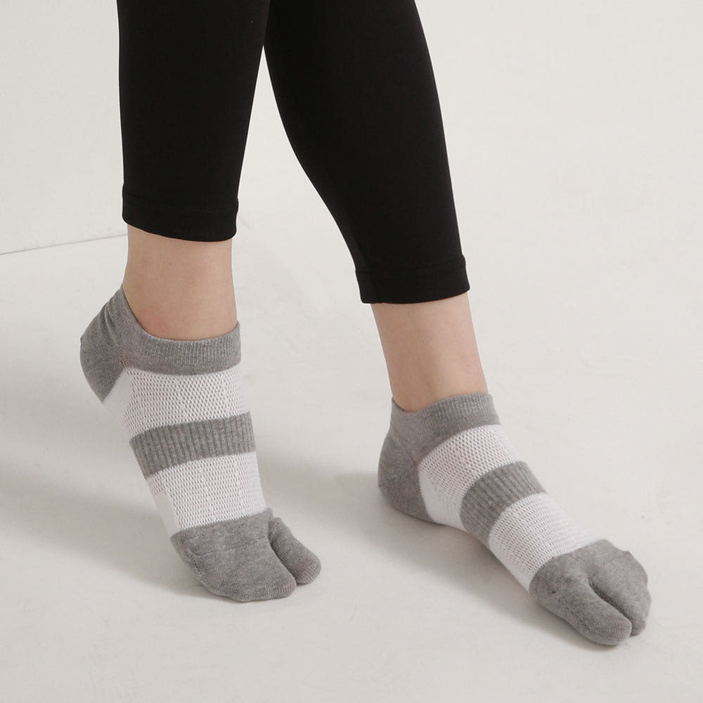 컴포트삭스 타비 메쉬 덧신 4켤레 엄지 발가락 양말 여성 남성 마르지엘라 에어리프트