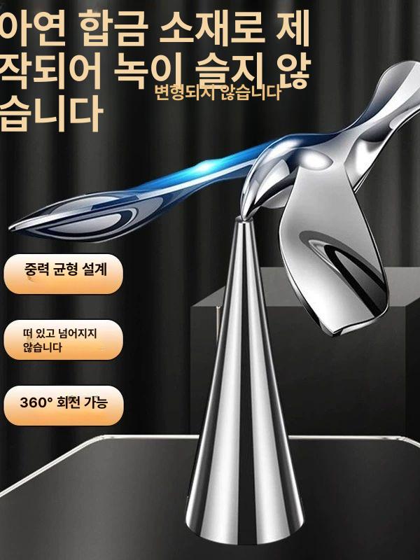 인테리어 병따개 공중 독수리 부양 균형 새로운 실버 플라잉버드 병따개 중량형 - 상세 이미지 5