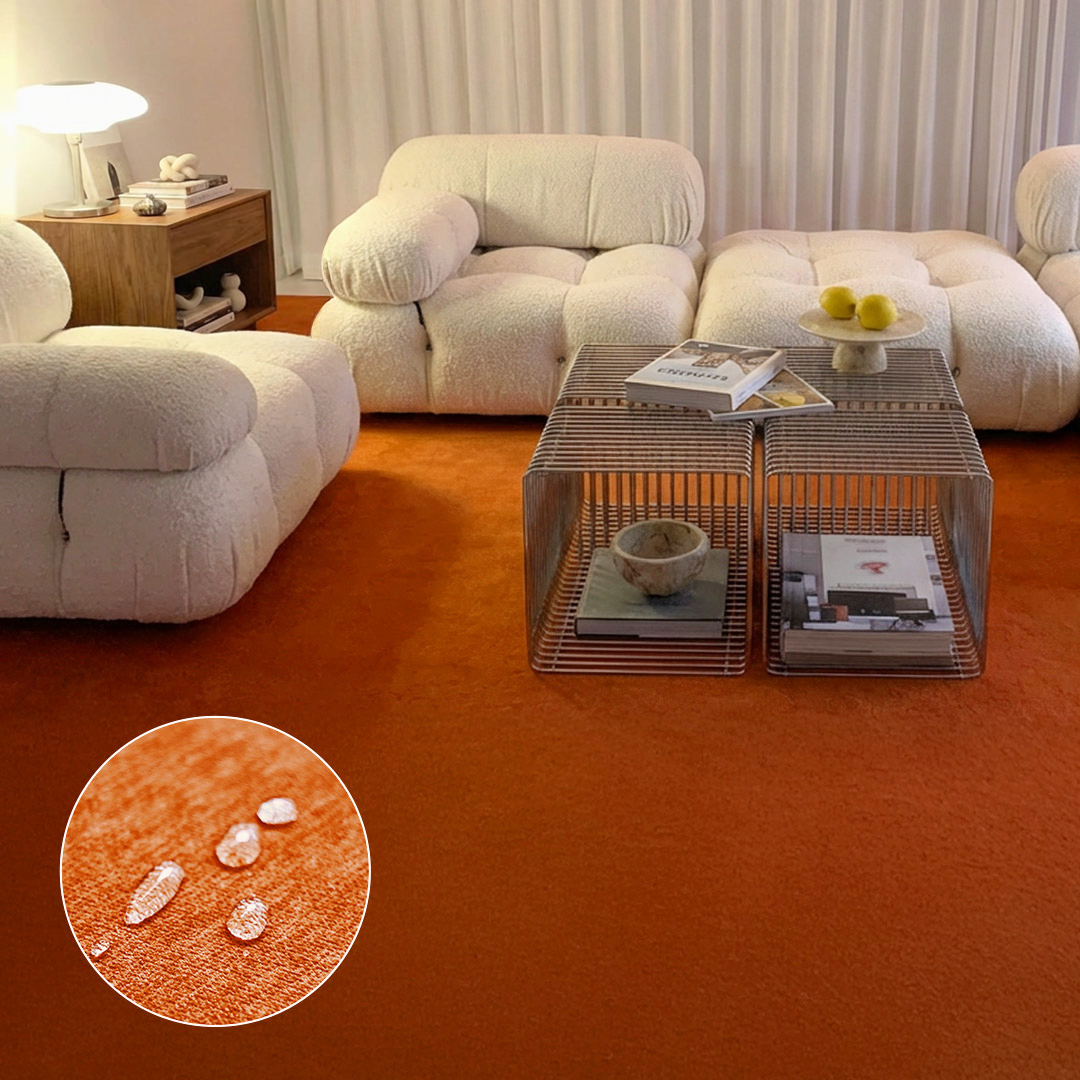 터치프루프 먼지없는 생활 방수 카페트 러그 거실 바닥 150x200