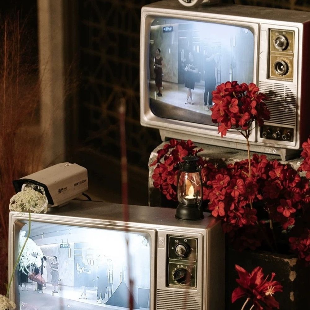 레트로 송출기 티비 17 14 TV카메라 엔틱 A. 14인치 TV USB 플래시 드라이브 - 상세 이미지 3