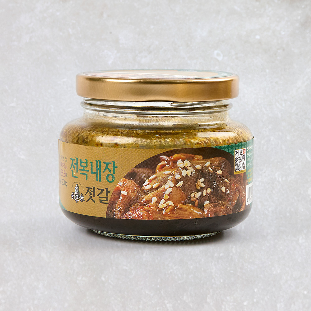 제주젓갈 소라젓갈 전복살젓갈 전복내장젓갈 성게알젓갈 200g 하루미 - 상세 이미지 4