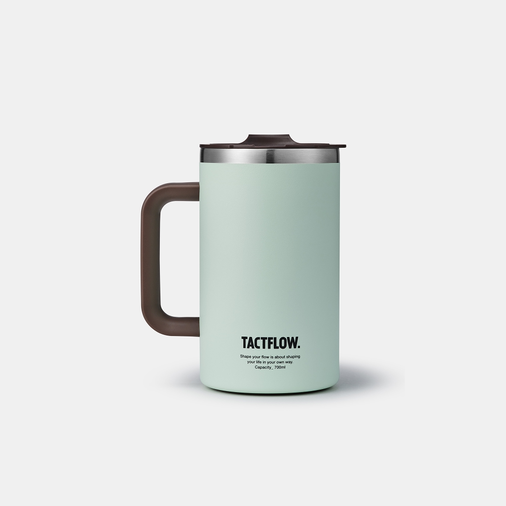 택플로우 머그 텀블러 700ml, 민트 - 상품 이미지