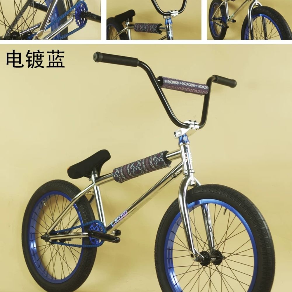 BMX자전거 묘기 자전거 bmx 익스트림 sunday 20인치 A. 검정색브레이크 없음 - 상세 이미지 2