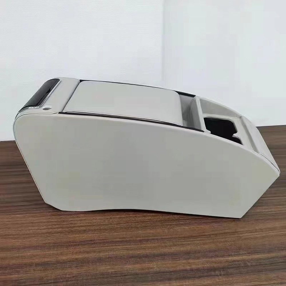 싼타페 쏘렌토 2열 수납 팔걸이 지박스 블랙 호환 스 콘솔박스 박스 1 멜란지그레이 A타입 폭19CM - 상세 이미지 3