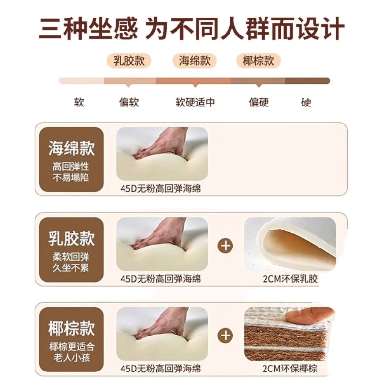 1인용 소파베드 1인 쇼파침대 원룸 싱글 각도조절 침대형 확장형 침대 쇼파 밀크 플리스 스펀지 0.8m - 상세 이미지 5