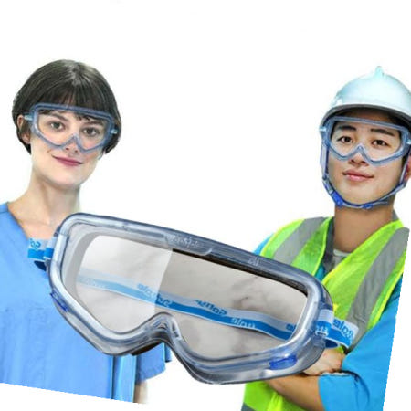 씨엔에스컴퍼니 산업보호고글 투명고글 김서림방지 작업안경 눈보호 의료 보안경