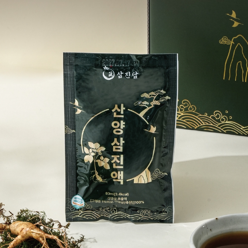 산양삼진액 고급산양삼 6년근 10년근 국내산 30포 - 상세 이미지 3
