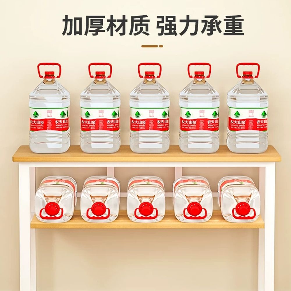 쇼파뒤틈새수납장 소파 틈새수납장 보조 A. 단층 80x20cm 목재 컬러 + 흰색 프레임 - 상세 이미지 2
