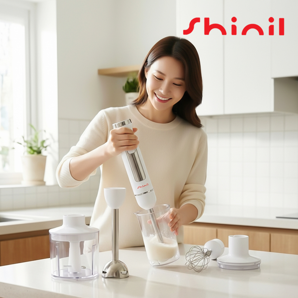 신일 도깨비방망이 핸드믹서 핸드블렌더 이유식 초퍼 다지기