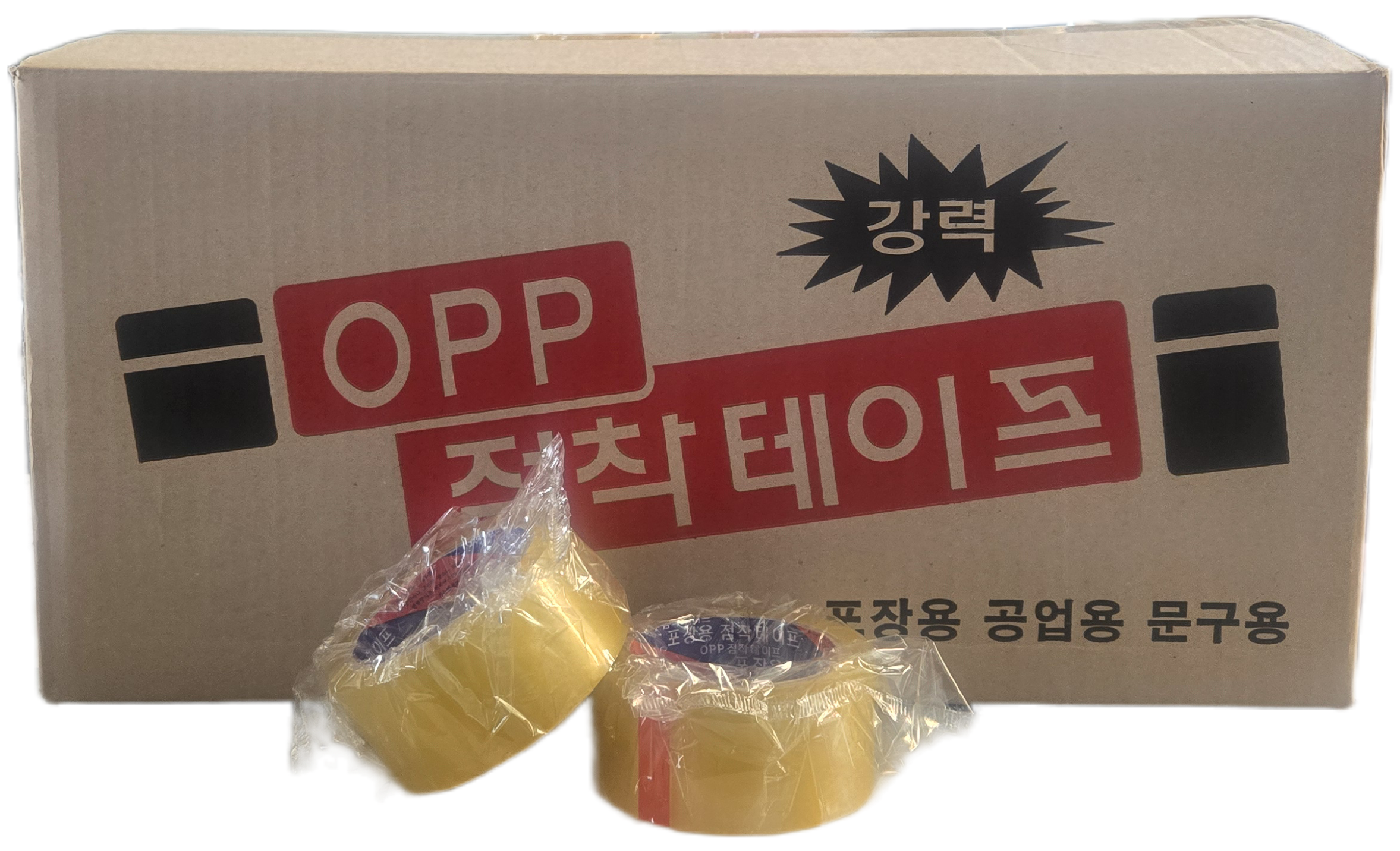 박스테이프 영진 투명테이프 80M 50M - 상품 이미지