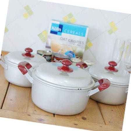 알루미늄밀크팬 일본산 항공 양수냄비 손잡이 라면 냄비 24cm 1P