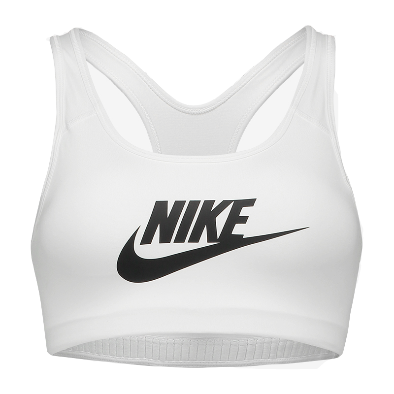 나이키 SWOOSH FUTURA BRA 화이트 여성 스포