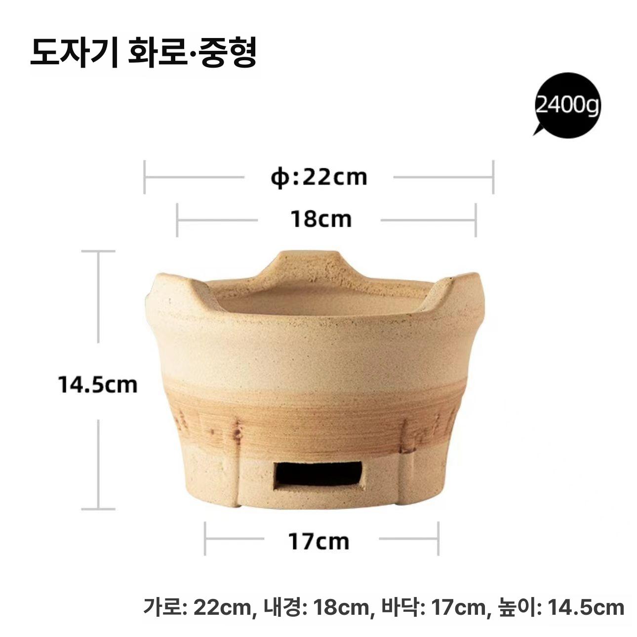 휴대용 미니 화로 바베큐 숯불 훈제 개인화로 야외 석쇠 중형 바비큐 세트 - 상세 이미지 5