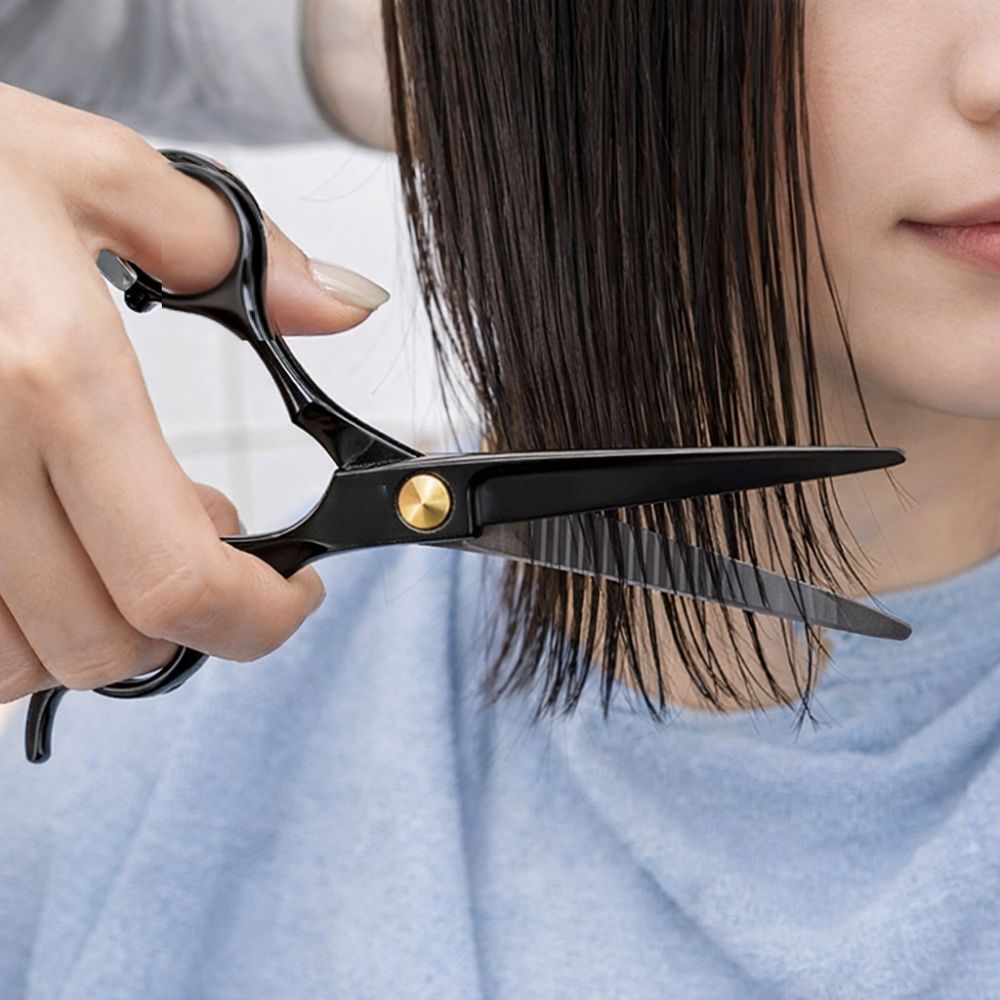 카쇼가위 미용사가위 미용실숱 앞머리자르는 가정용미용 - 상세 이미지 5