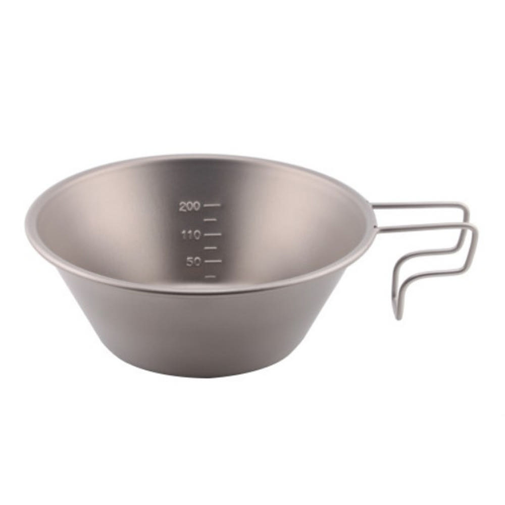 AMG티타늄 시에라컵 캠핑 등산용 백패킹 230ml 고정형 이미지 6