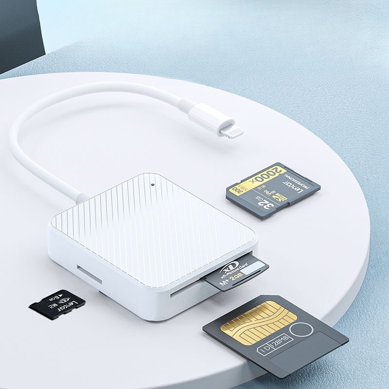 카드 리더 스마트 고속 USB2.0 3.0 플라스틱 경량 소형 멀티 미디어 메모리 - 상세 이미지 2