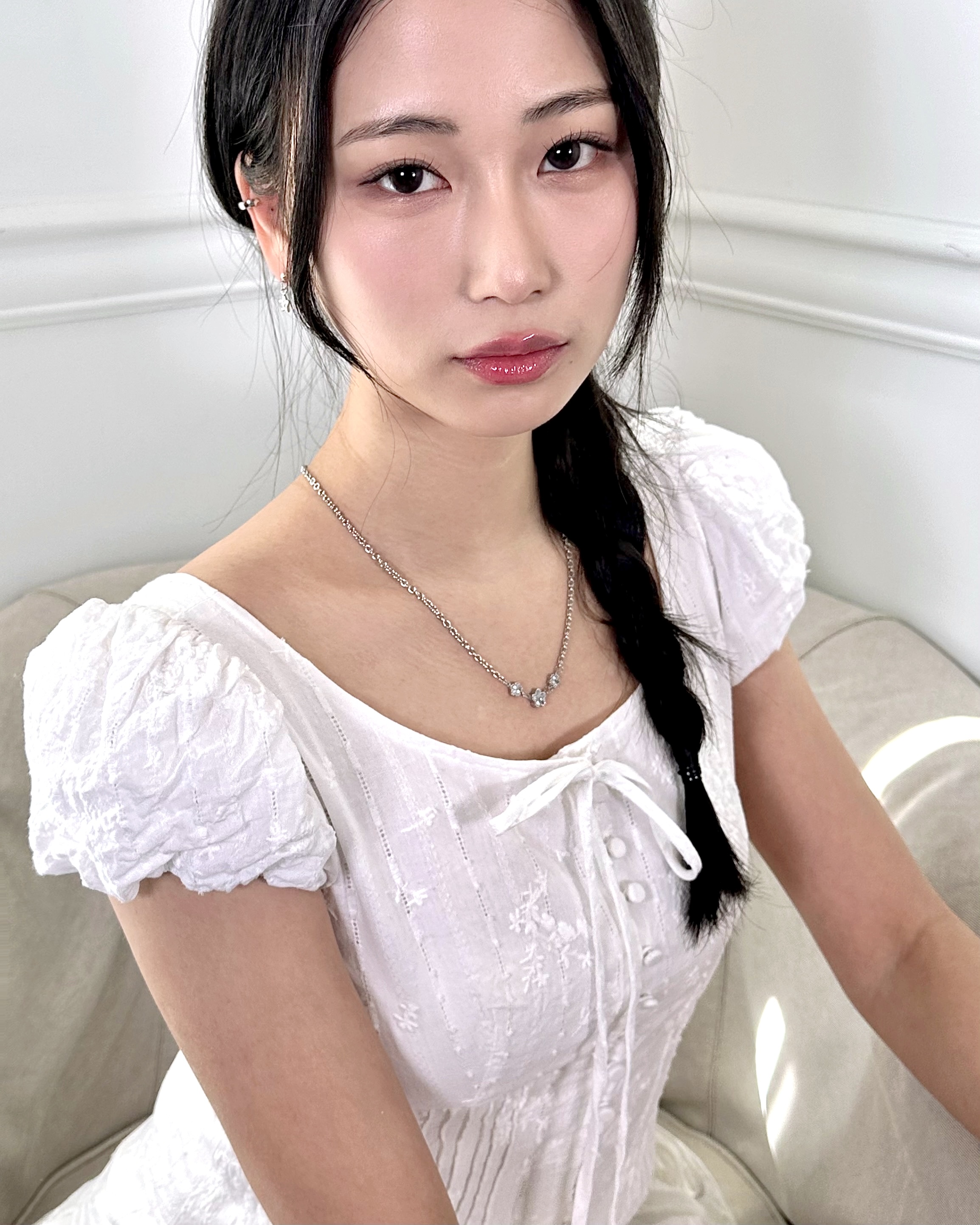 이유진 써지컬 스노우 스타 목걸이 - 상세 이미지 2