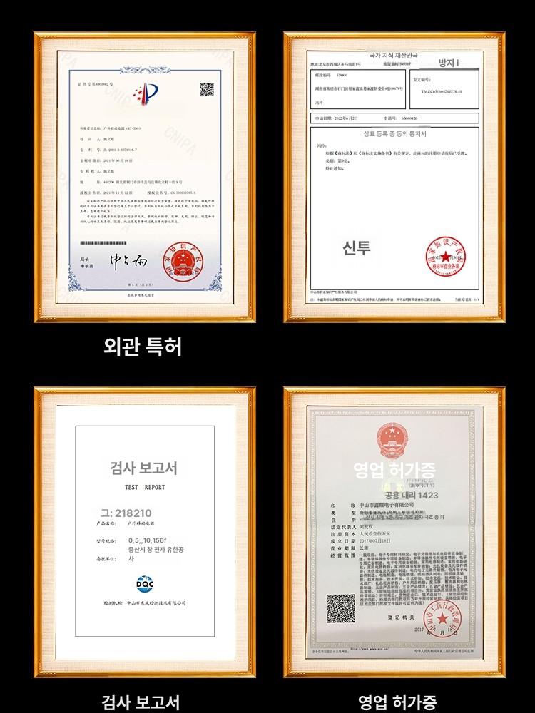 220V 올인원 파워뱅크 캠핑 배터리 차량 휴대용 차박 1500000 1000W 1.8kWh 6000000mah - 상세 이미지 2