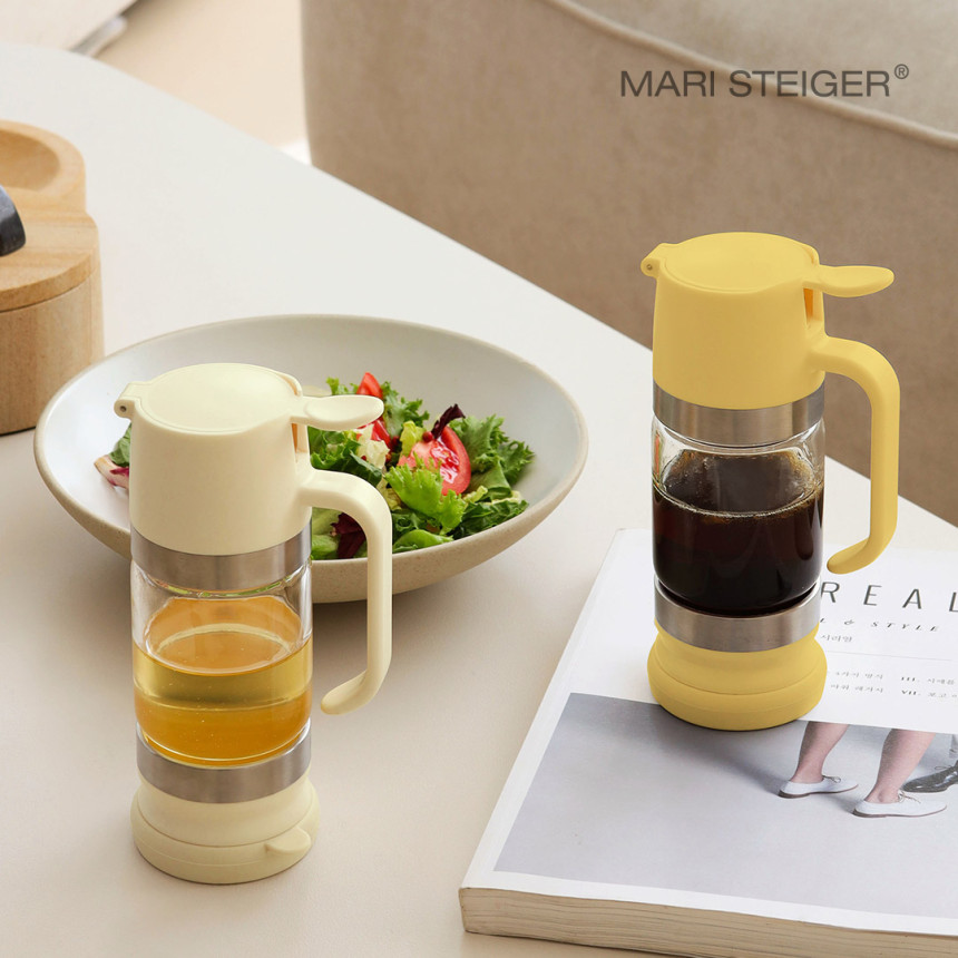 압력식 깔끔추출 유리꿀통병 허니디스펜서 260ml 꿀소분용기 [색상 택1 사진 3