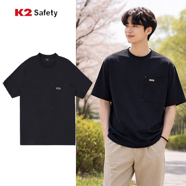 K2 세이프티 반팔티 티셔츠 남자 등산 상의 작업복 2201 - 상품 이미지
