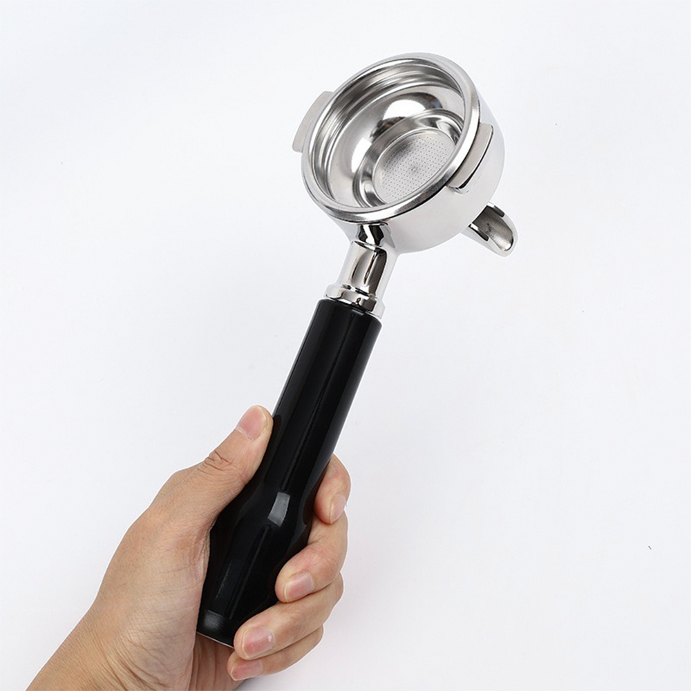 칼딘 E61 더블 스파웃 포터필터 58mm 블랙 씨메 마누스 포타필터 바스켓 미포함 이미지 2