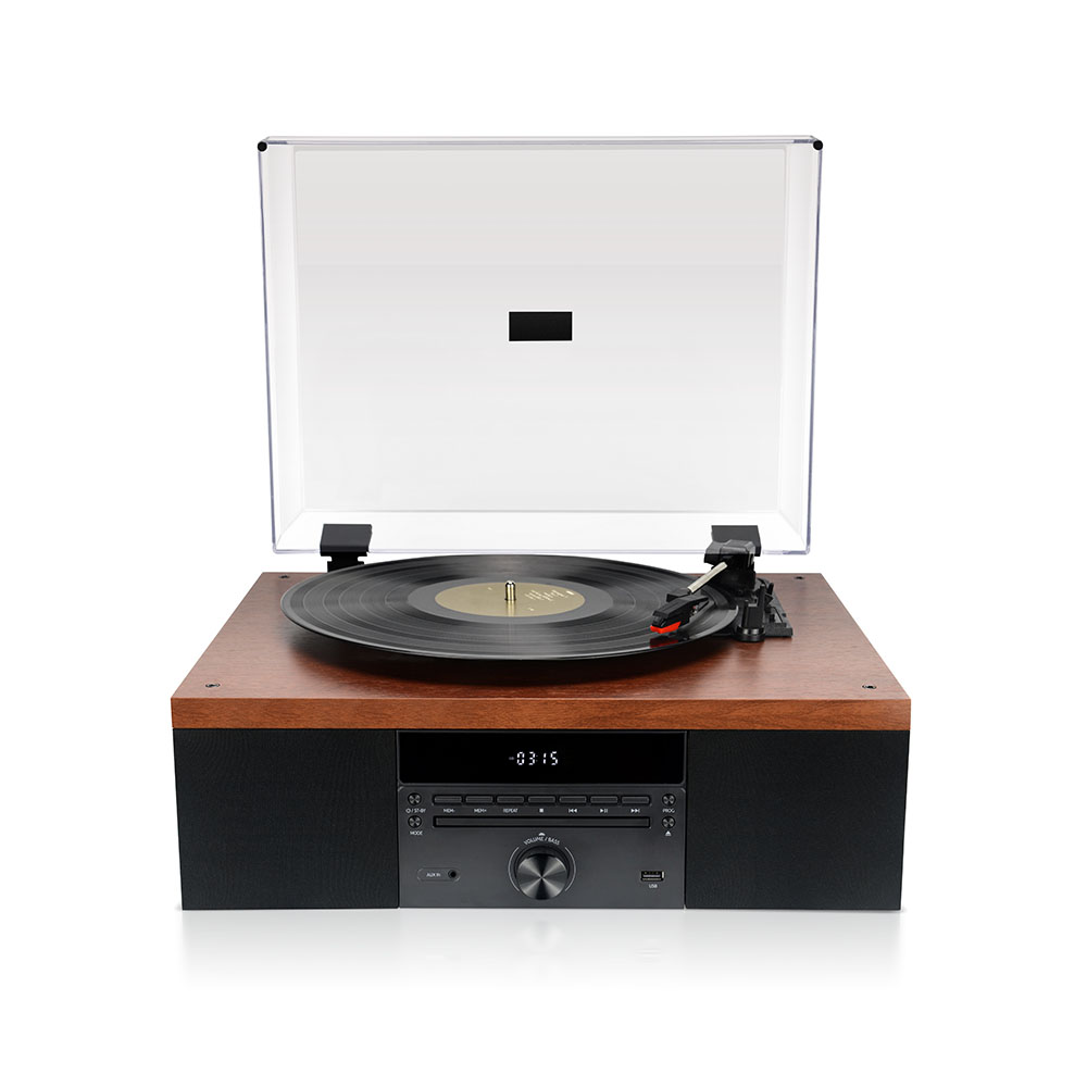 브리츠 BZ-TP5000 턴테이블 LP CD 플레이어 오디오 시스템 블루투스 스피커 - 상세 이미지 3