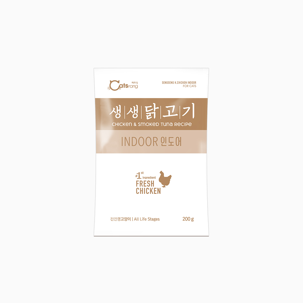 캐츠랑 생생닭고기 1.8kg + 쉨잇 캣 50g 이미지 4