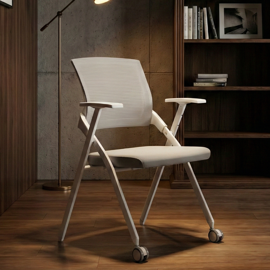 린백토리 포커스 LTY100S 학생 바퀴없는 허리 편한 공부 책상 사무실 회의실 접이식 메쉬 의자 제품 이미지