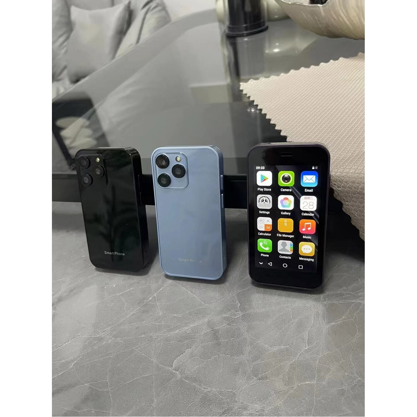 스마트폰 서브폰 초미니 공기계 16GB 3G 참고 4G 마트폰 휴대폰 2GB 블랙 /콘티넨탈 2G 16G 본체 메모리 상품 이미지