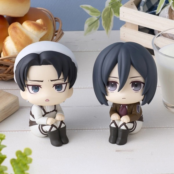 [예약][특전] 2종세트 리바이 청소 버전 미카사 룩업 l 진격의거인 제품 이미지