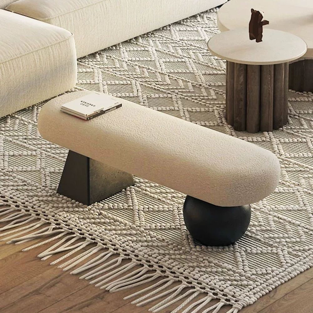 북유럽신발장 현관 신발 벤치 정리대 60x35x40 A. 길이 60 너비 35 높이 40 - 상세 이미지 5