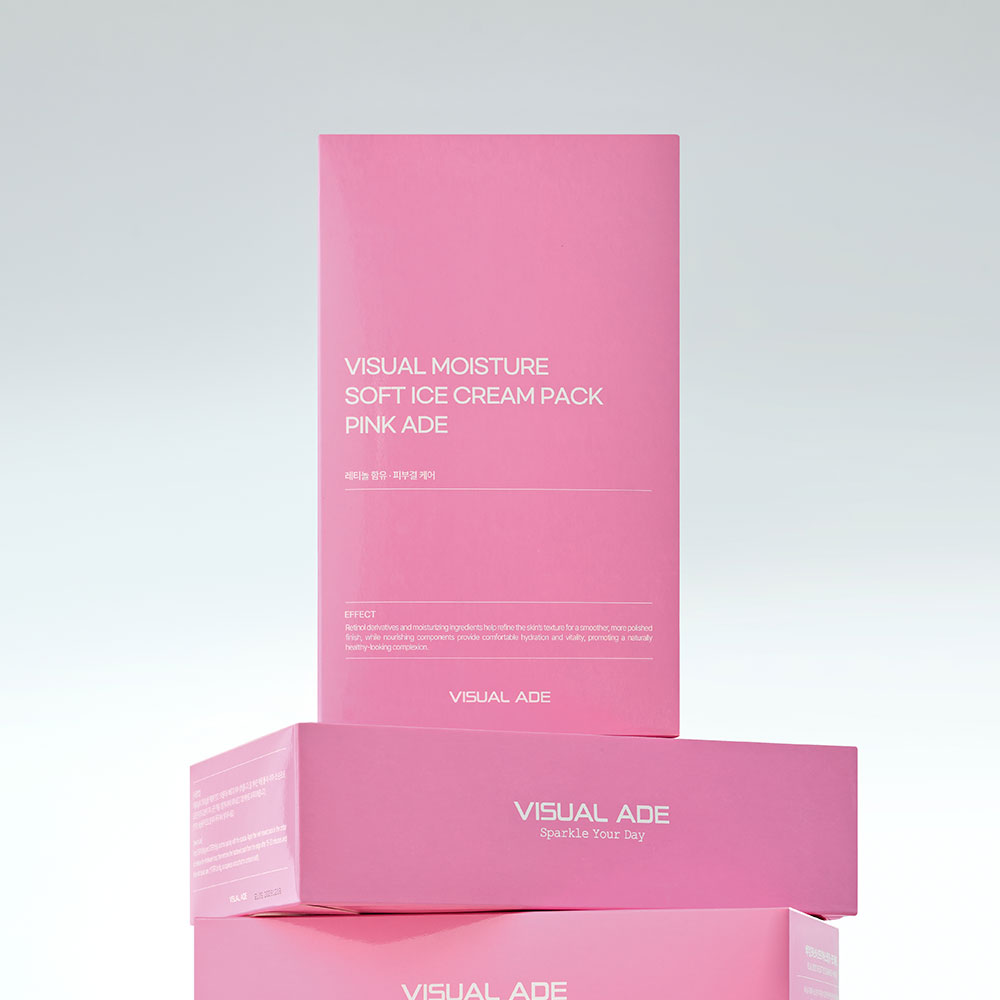 모델링팩 비주얼에이드 레티놀 핑크에이드+팩도구세트 셀프홈케어 고무팩, 66g, 5회분 - 상세 이미지 5