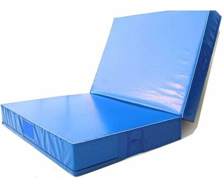 높이뛰기 매트 학교 뜀틀 체육관 주짓수 덤블링 매트리스 접이식 2m 1m 20cm 35 - 상품 이미지