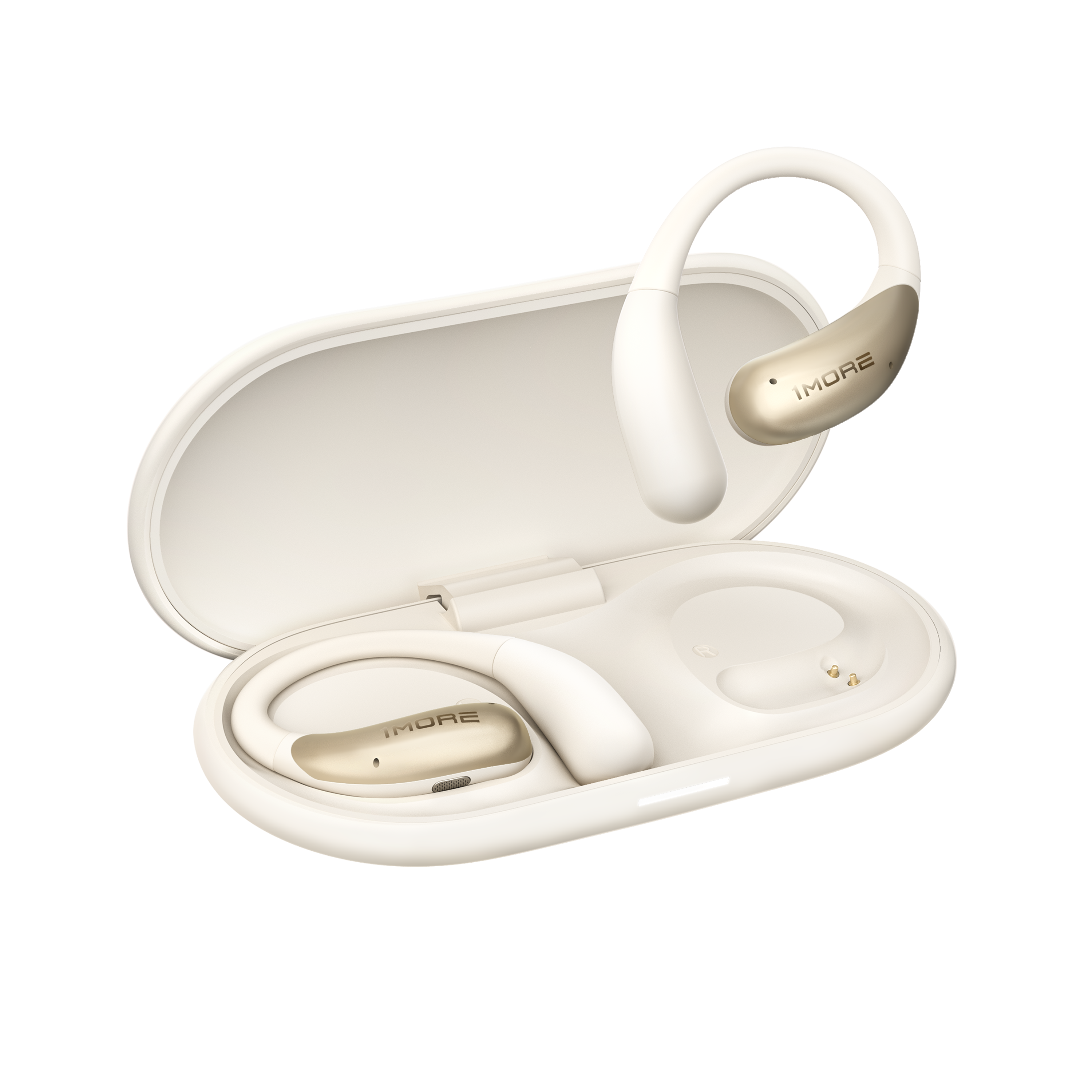 원모어 S11 블루투스 6.0 오픈형 무선 이어폰 ENC 노이즈캔슬링 화이트 제품 이미지