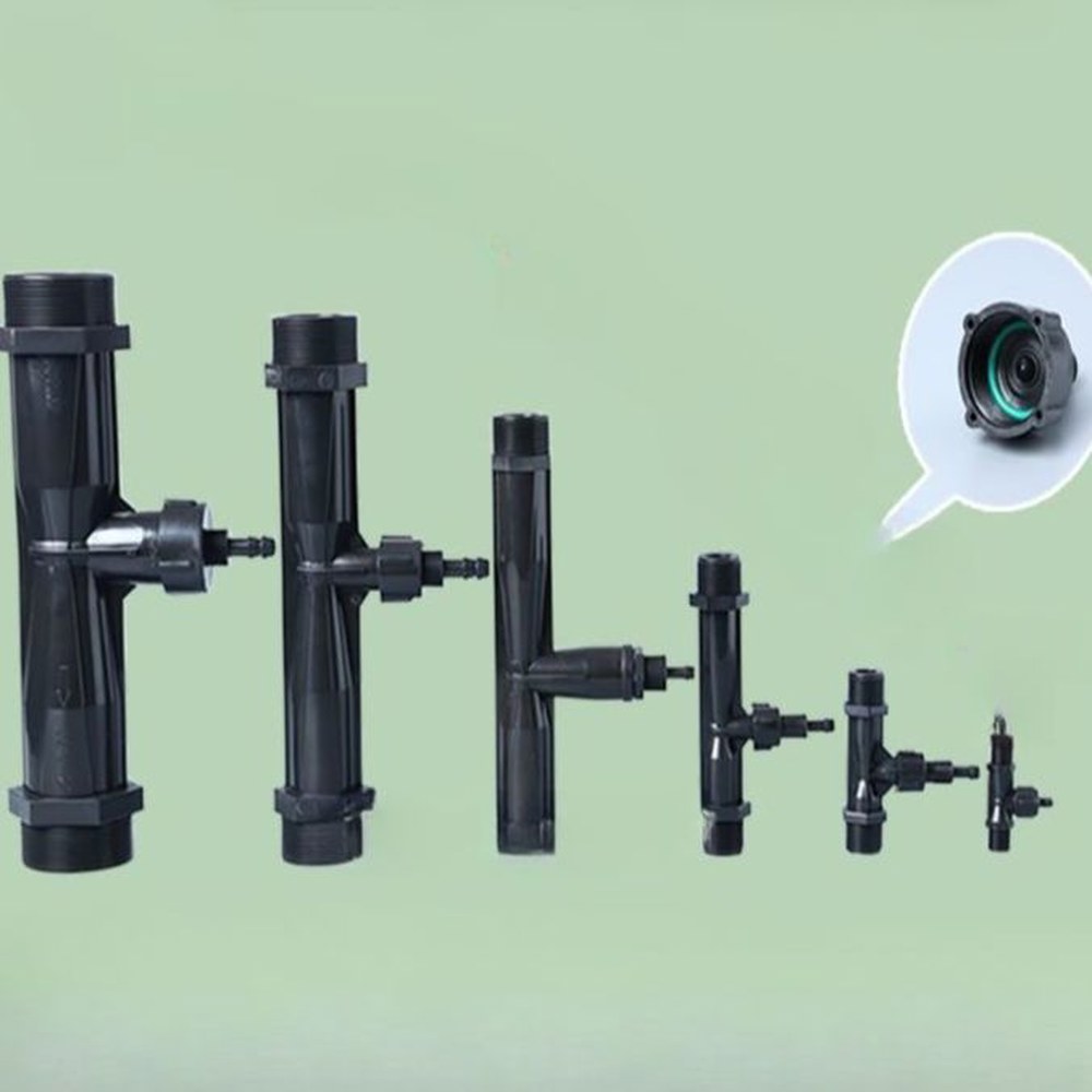 PVDF 밴추리 플랜지 자재 커넥터 벤추리관 불소 벤츄리 이젝터 2포인트 벨브 4점 - 상품 이미지