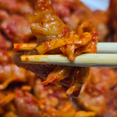 형닭마켓 그린망고닭발 매콤새콤 양념 아삭 망고채 무침 차갑게 먹는 닭발 350g - 상세 이미지 2