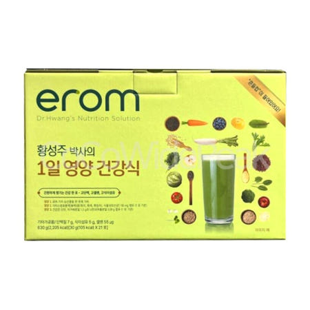 이롬 1일 영양 건강식 황성주박사 생식 아침대용 고단백 하루 야채주스 30g x 21개 코스트코