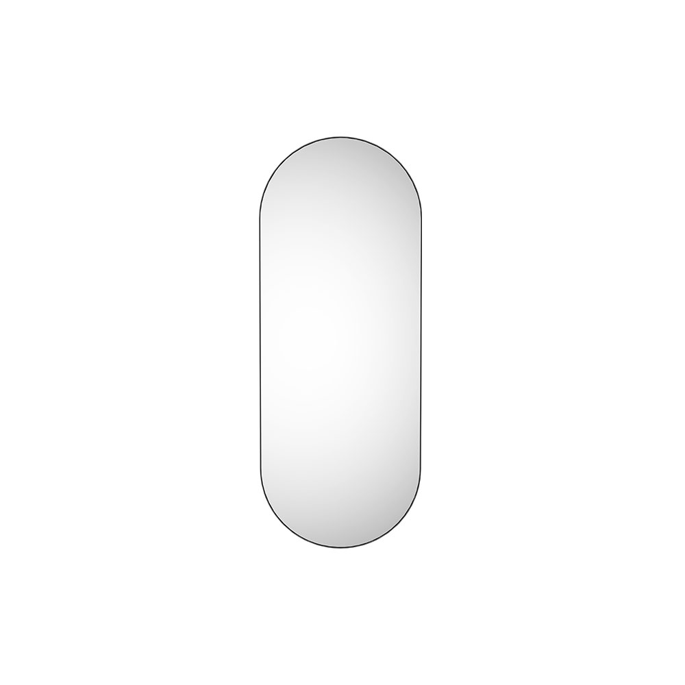 루바인 SFDO551401B/M 블랙트무광 더블오발 스텐 거울 550 - 상세 이미지 2