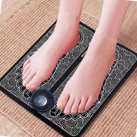 발바닥 전기 자극 마사지 패드 충전 관리 혈액 순환 촉진 발목 종아리 근육 이완