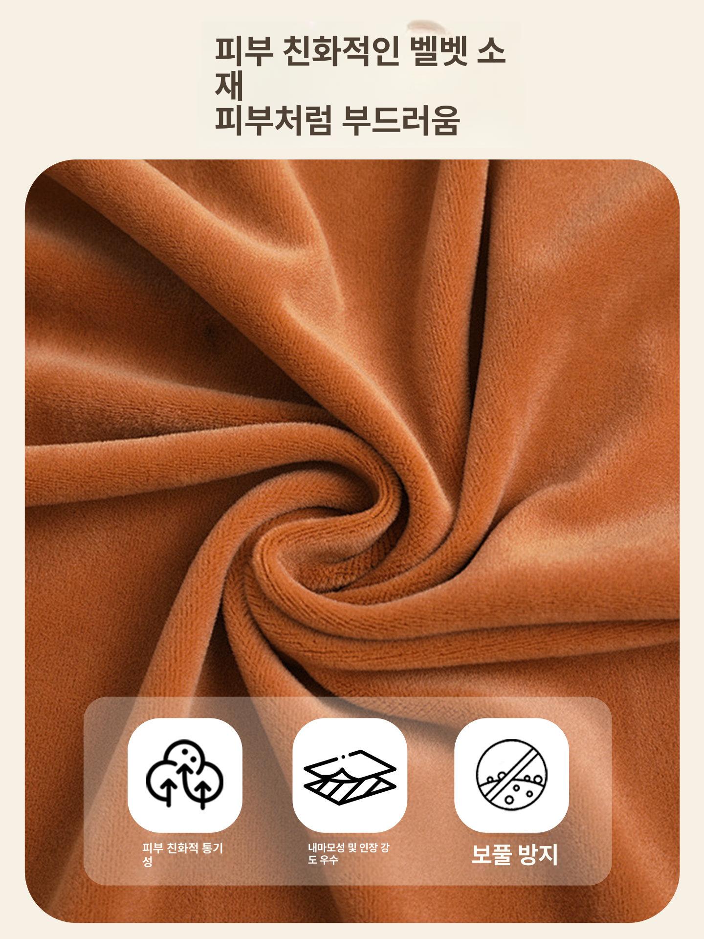 페브릭 서재 모던 레트로 침실 럭셔리 엔틱 안락의자 오렌지 강철 받침대 고정형 팔걸이 - 상세 이미지 4