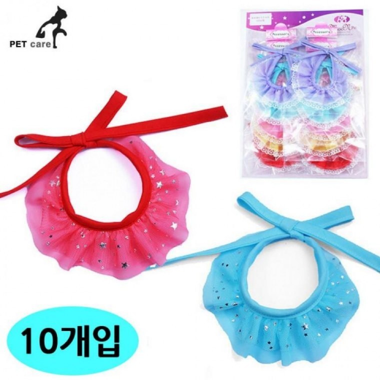 EAS 문펫 은별 스카프 5색 x 2개씩 총 10개입 1판