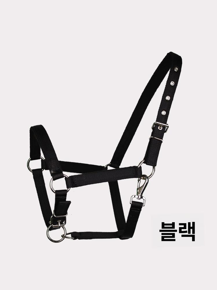 비트리스 굴레 조련 리드줄 고삐 당김 말 브리들 마구 블루 소형 1.1m 이하 - 상세 이미지 4