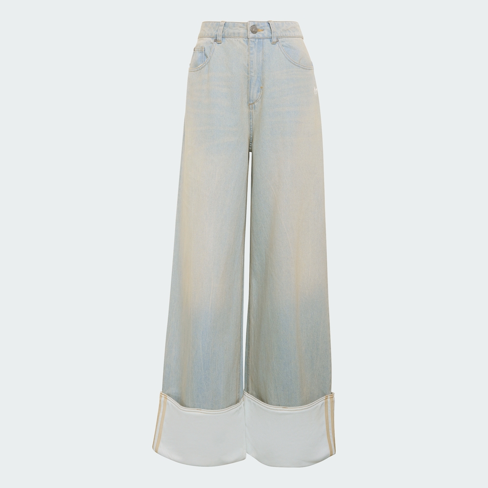 [아디다스 공식] VINTAGE WIDE LEG 진 KW4517 - 상세 이미지 5